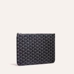 Goyard Senat MM Pouch Navy Blue